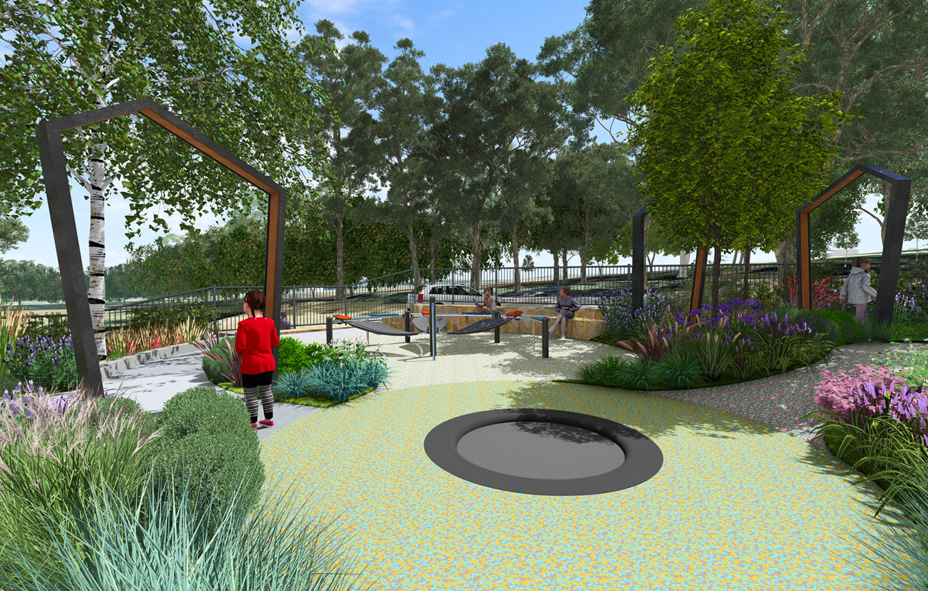 Bernie Goodwin Park - Artist's Impression