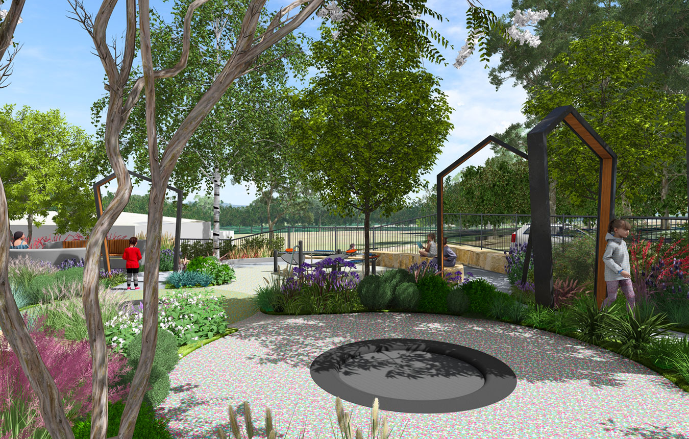 Bernie Goodwin Park - Artist's Impression