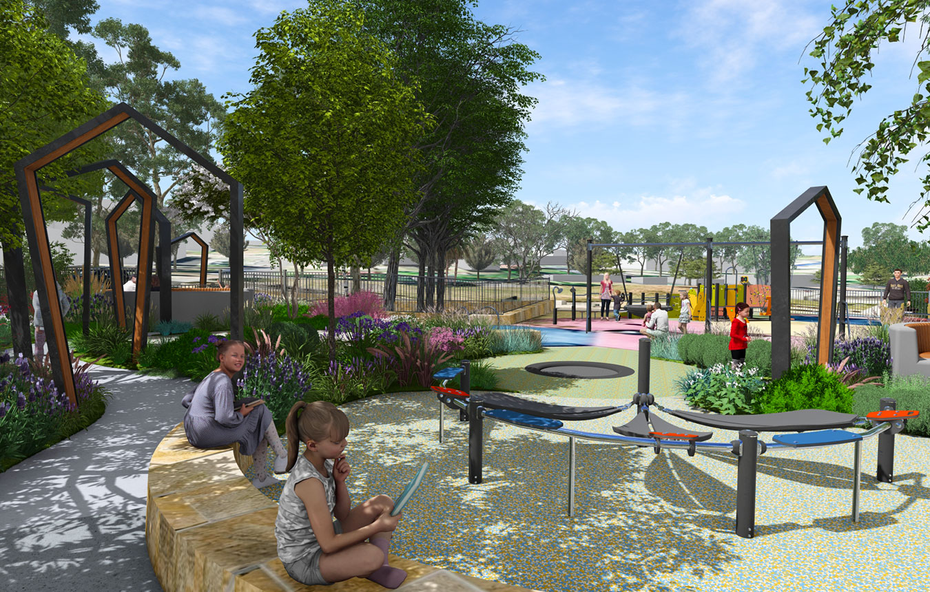 Bernie Goodwin Park - Artist's Impression