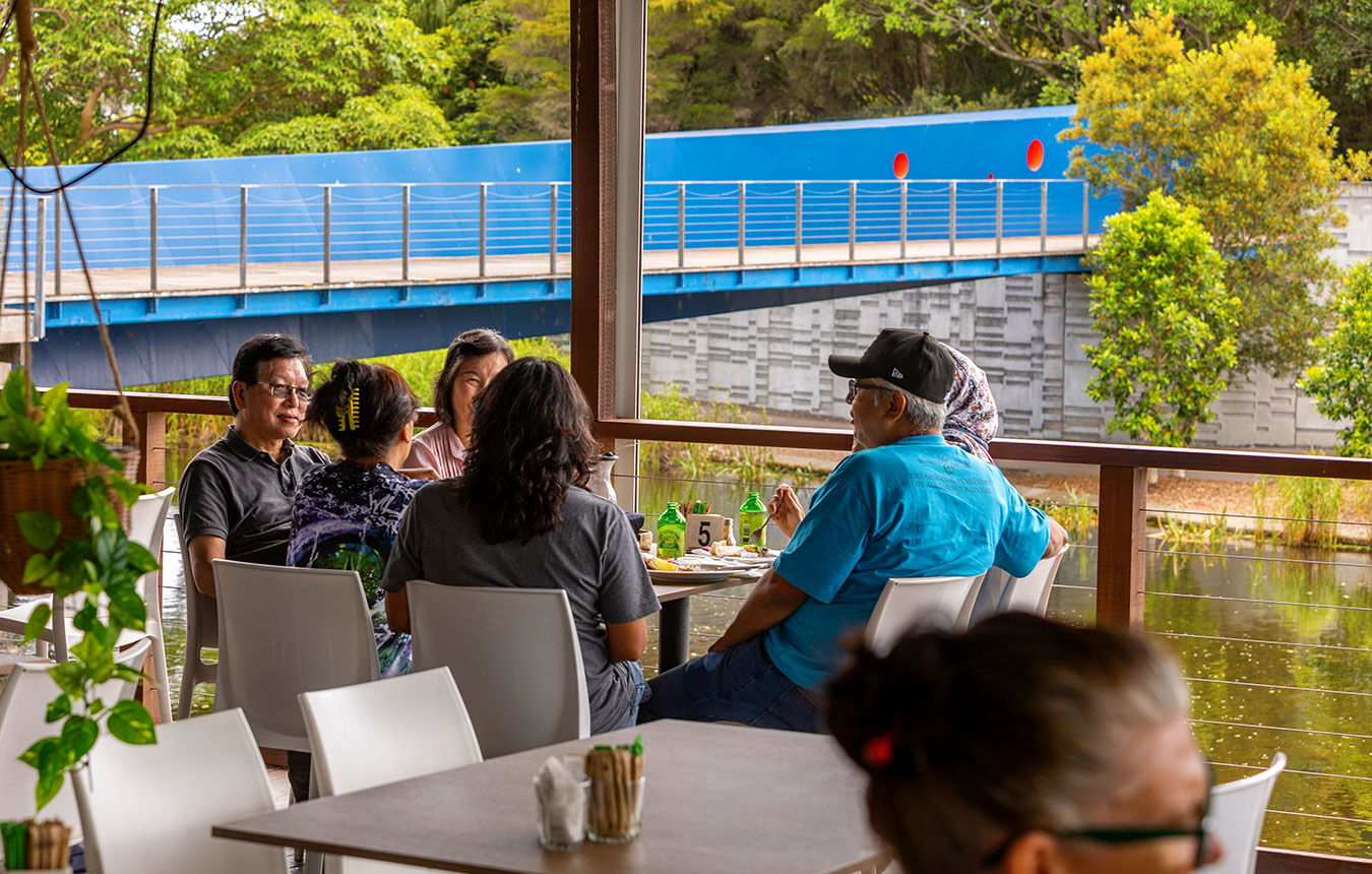 Waterfall Cafe at Mount Penang