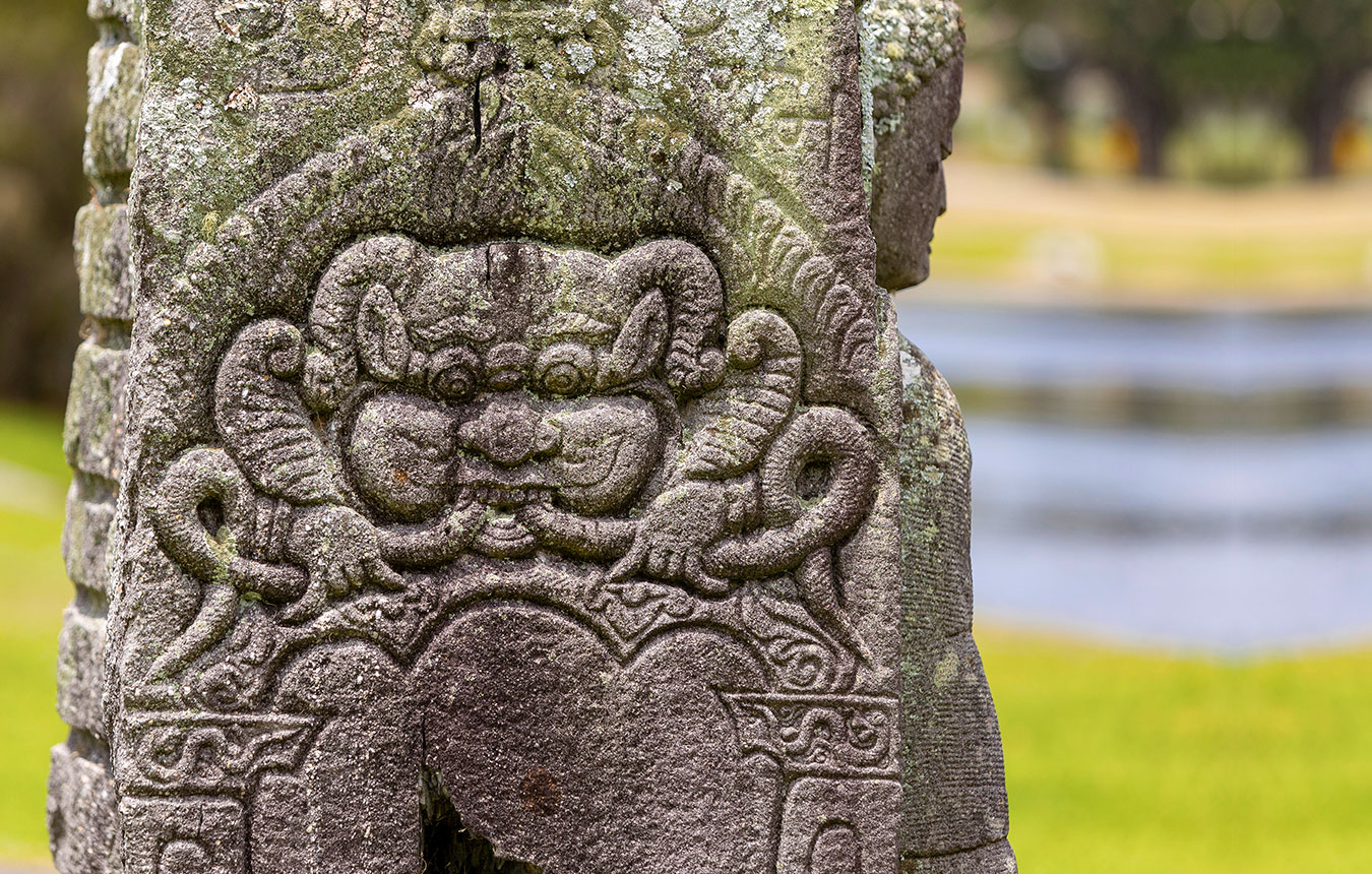 Wondabyne Stone Sculptures at Mount Penang Gardens