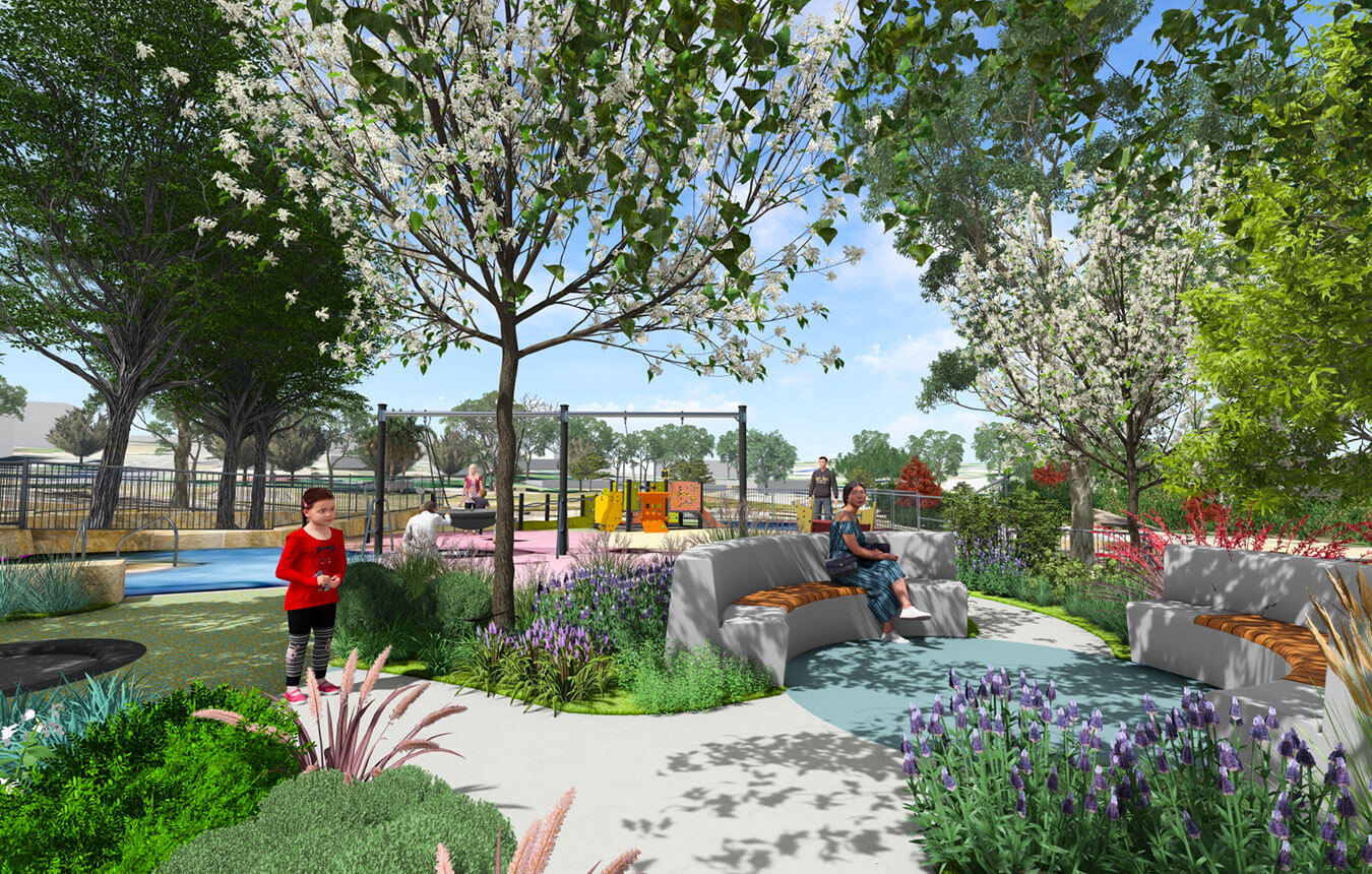 Bernie Goodwin Park artist's concept render